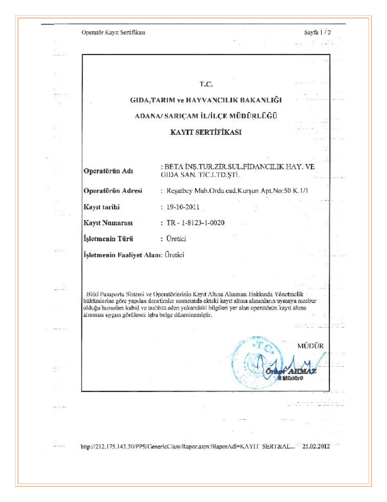 ISO 9001 Kalite Yönetim Sistemi